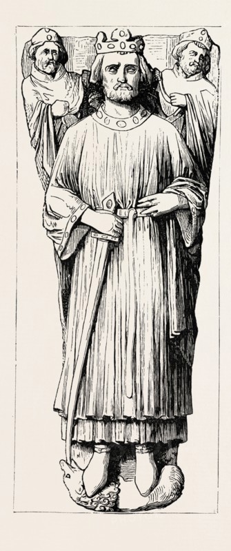 EFFIGY OF JOHN IN WORCESTER CATHEDRAL.