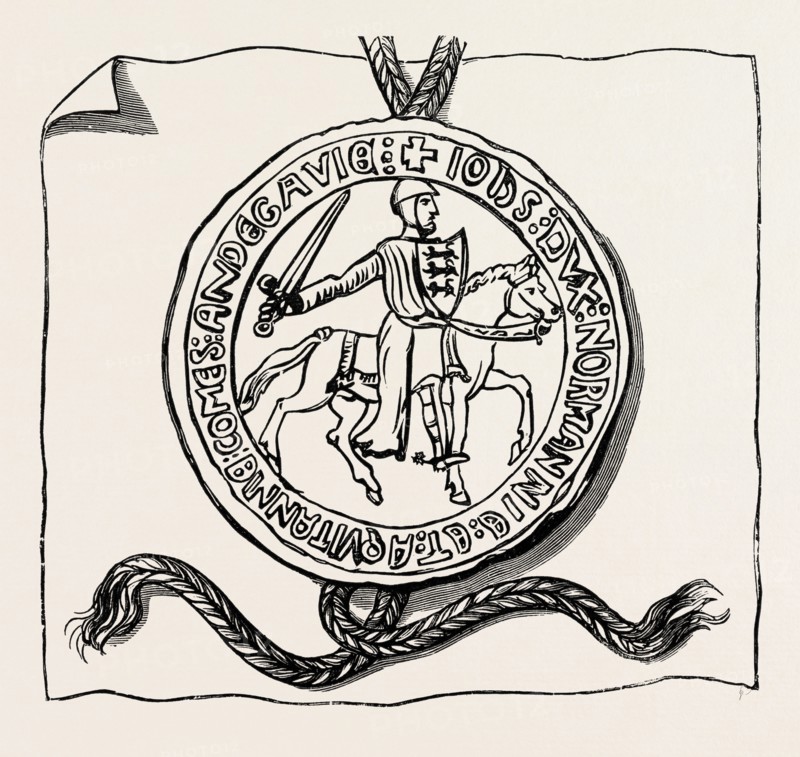 SEAL OF THE GREAT CHARTER.