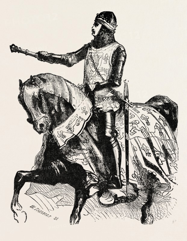 EDWARD THE BLACK PRINCE.