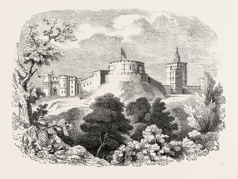 WINDSOR CASTLE IN THE TIME OF EDWARD III.