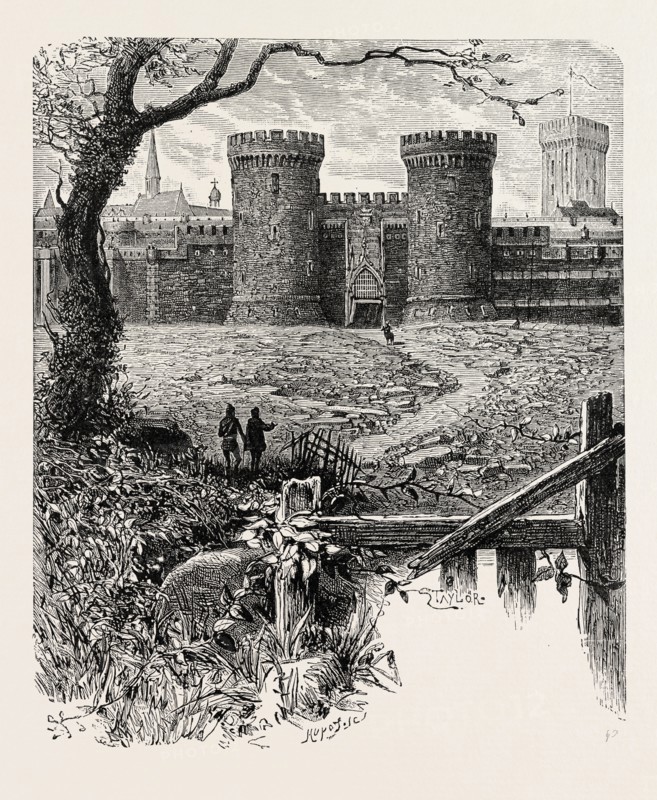 A FRENCH STRONGHOLD OF THE FOURTEENTH CENTURY.