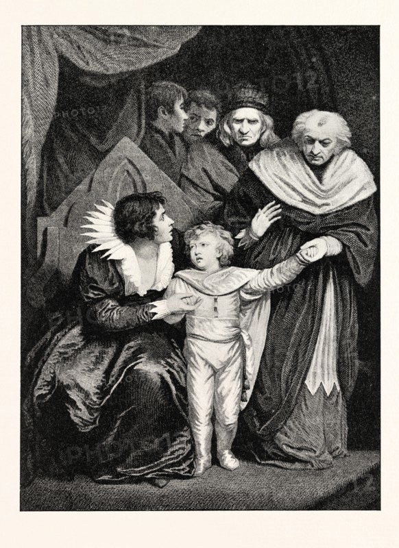 THE DUKE OF YORK, BROTHER TO EDWARD V., RESIGNED BY THE QUEEN