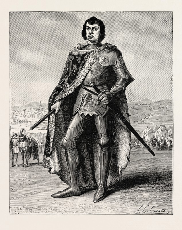 CHARLES THE RASH, DUKE OF BURGUNDY.