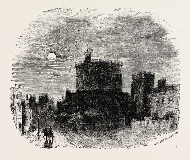 THE ROUND TOWER, WINDSOR CASTLE.