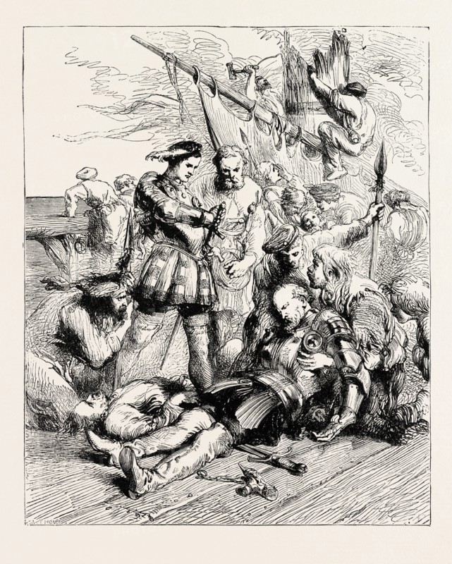 THE DEATH OF SIR ANDREW BARTON.
