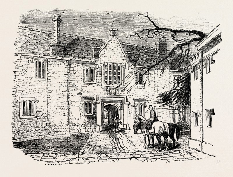 THE CHARTREUSE, OR CHARTERHOUSE, IN LONDON.