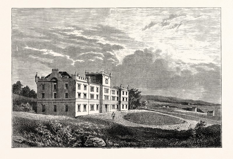 EDINBURGH: GILLESPIE'S HOSPITAL, FROM THE EAST