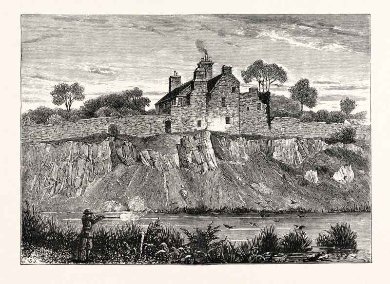 EDINBURGH: THE HOUSE OF THE LOGANS OF RESTALRIG, LOCH END