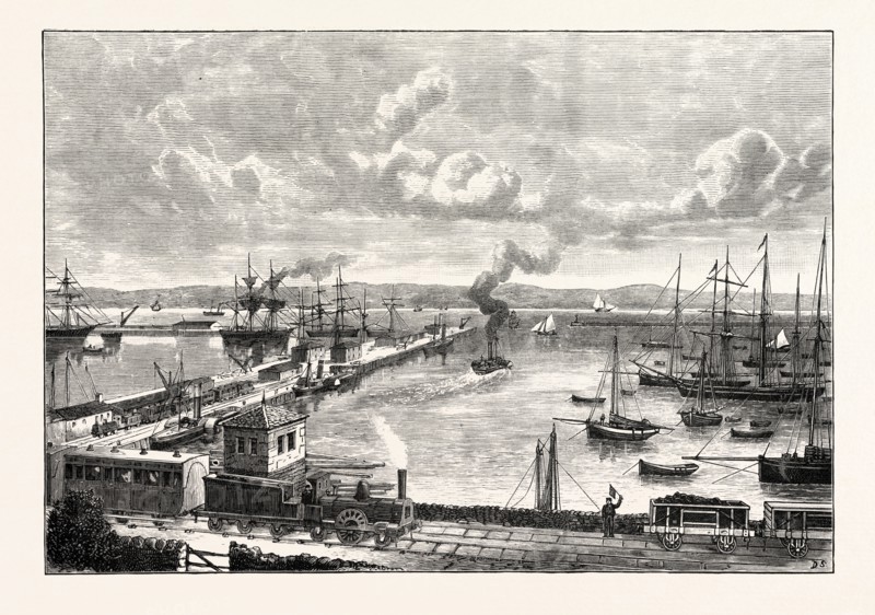 EDINBURGH: GRANTON HARBOUR AND PIER