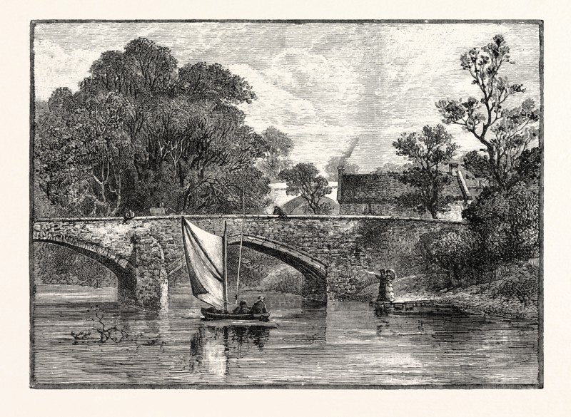 EDINBURGH: THE "TWA BRIGS," CRAMOND