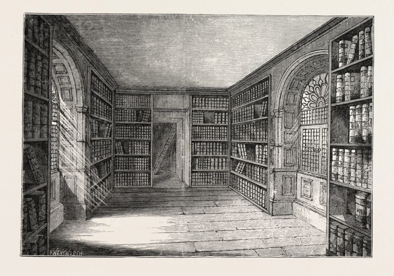 THE ROOM OVER TEMPLE BAR, 1876, LONDON