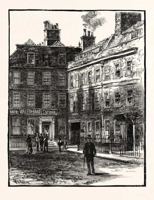 DR. JOHNSON'S HOUSE IN GOUGH SQUARE, LONDON