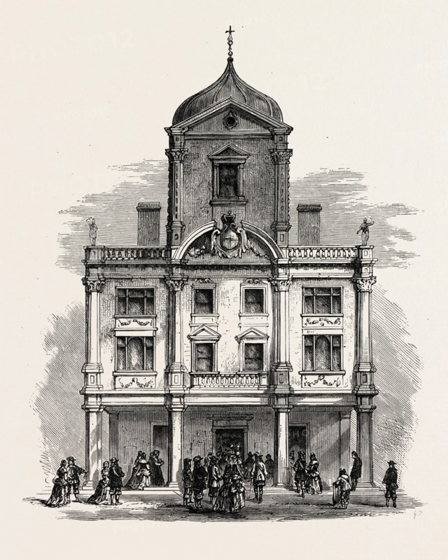 THE DORSET GARDENS THEATRE, WHITEFRIARS, LONDON