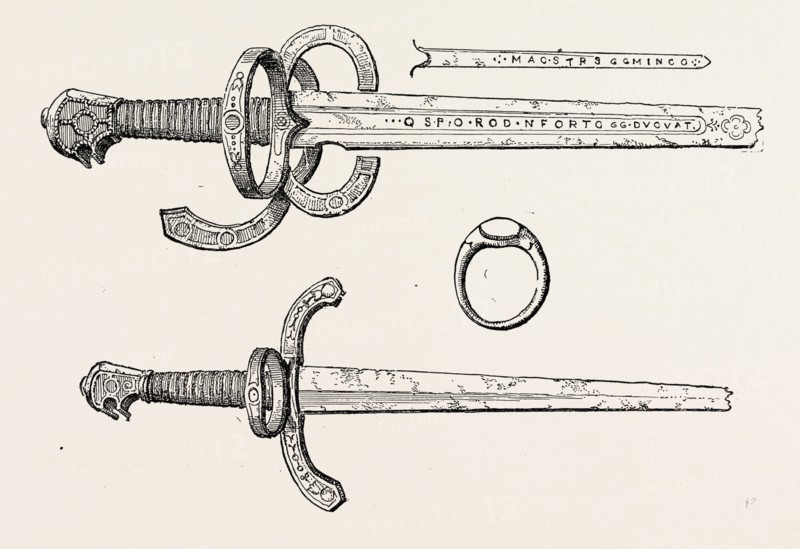 SWORD, DAGGER, AND RING OF KING JAMES IV. OF SCOTLAND