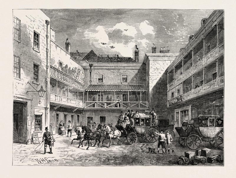 THE "SWAN WITH TWO NECKS," LAD LANE, LONDON
