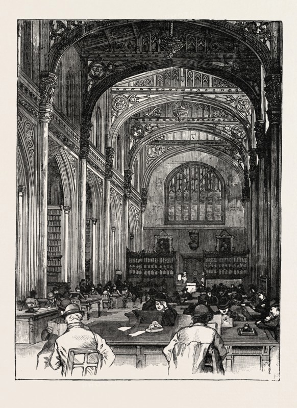 THE LIBRARY, GUILDHALL, LONDON