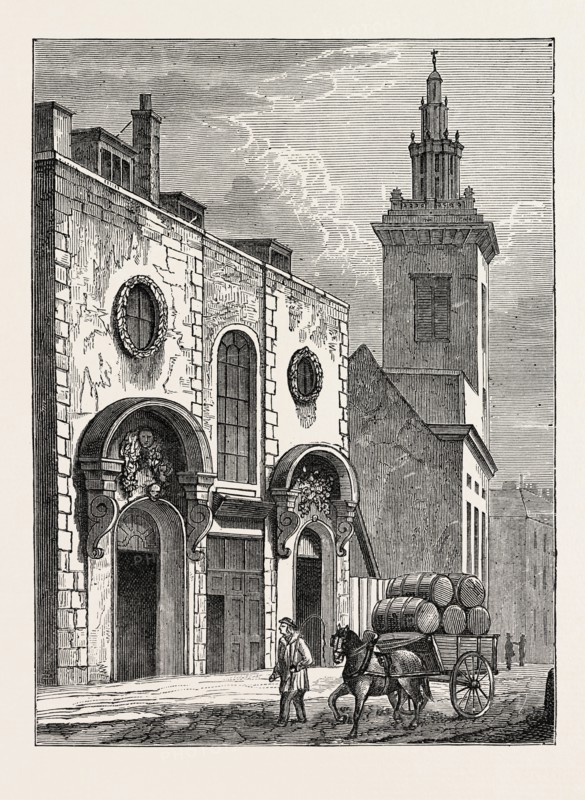 WHITTINGTON'S ALMSHOUSES, COLLEGE HILL, LONDON