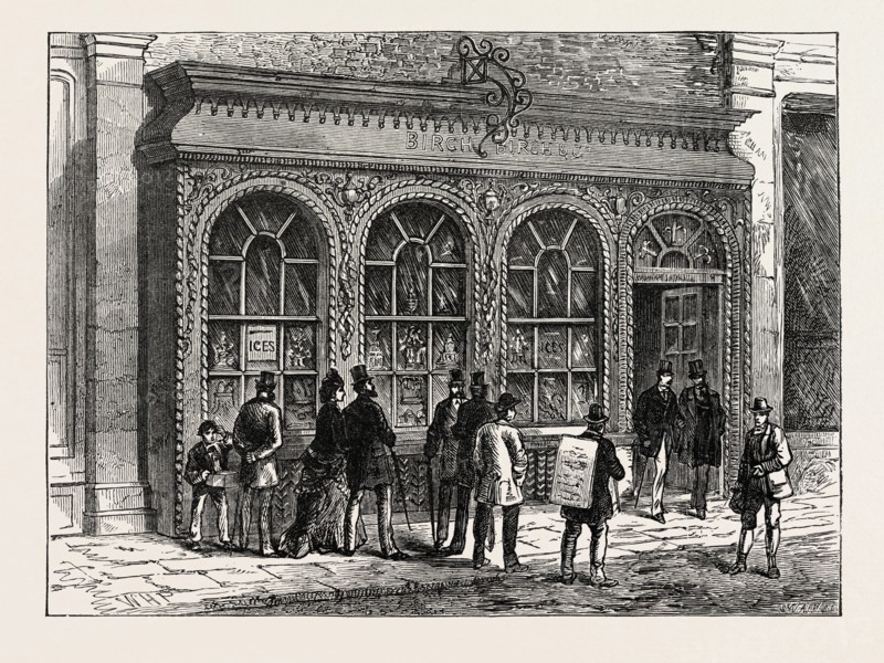 BIRCH'S SHOP, CORNHILL, LONDON