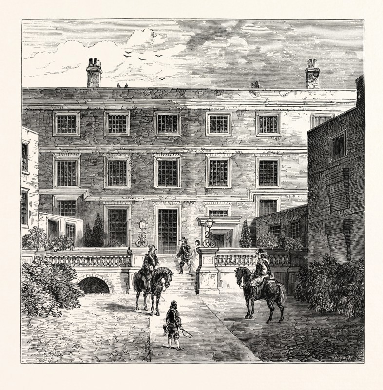 SIR R. CLAYTON'S HOUSE, GARDEN FRONT, LONDON