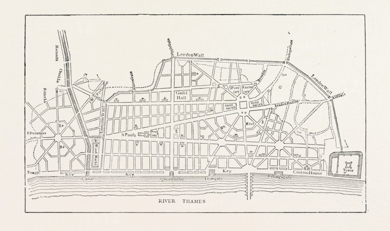 WREN'S PLAN FOR REBUILDING LONDON