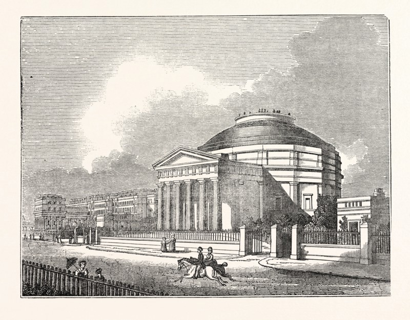 The Colosseum, in the Regent's Park, London, 1833