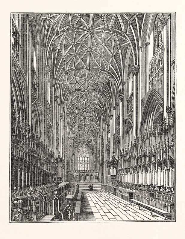 Interior of the Choir of York Minster