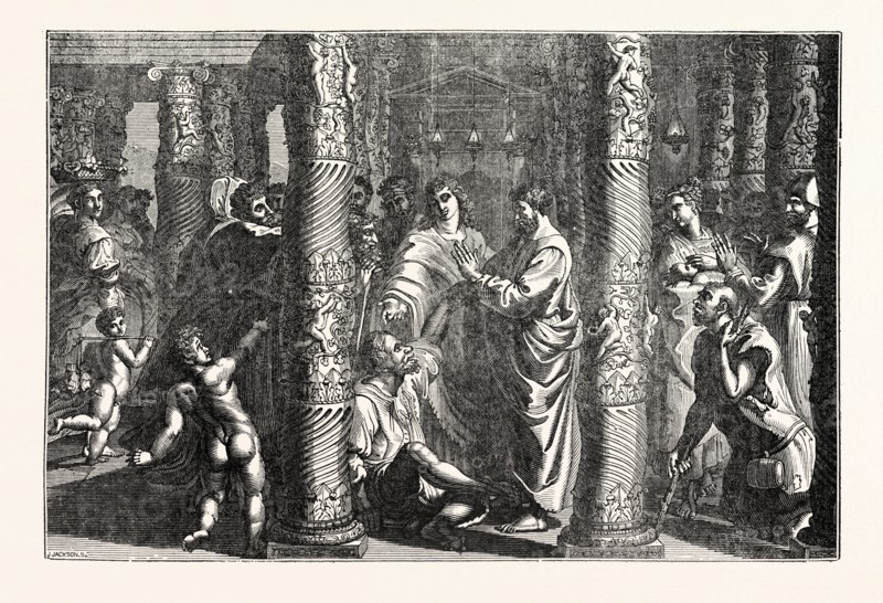 St. Peter curing the Cripple