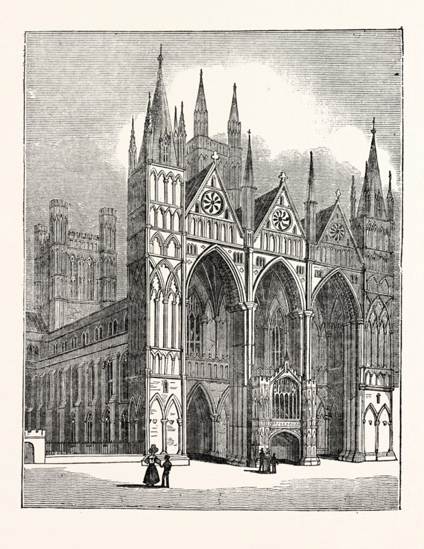 West Front of Peterborough Cathedral