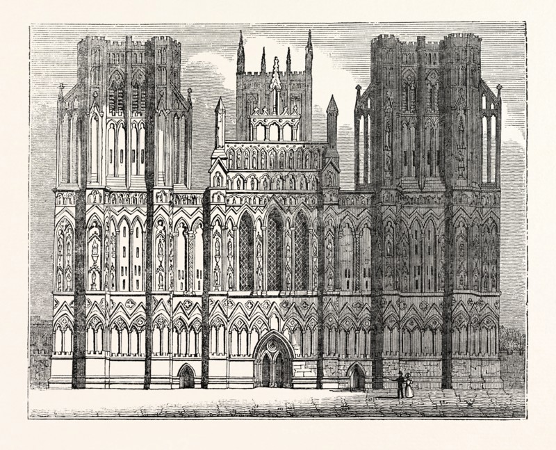 West Front of the Cathedral of Wells