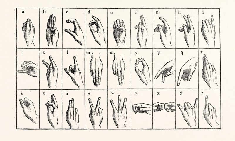 The Single-handed Alphabet