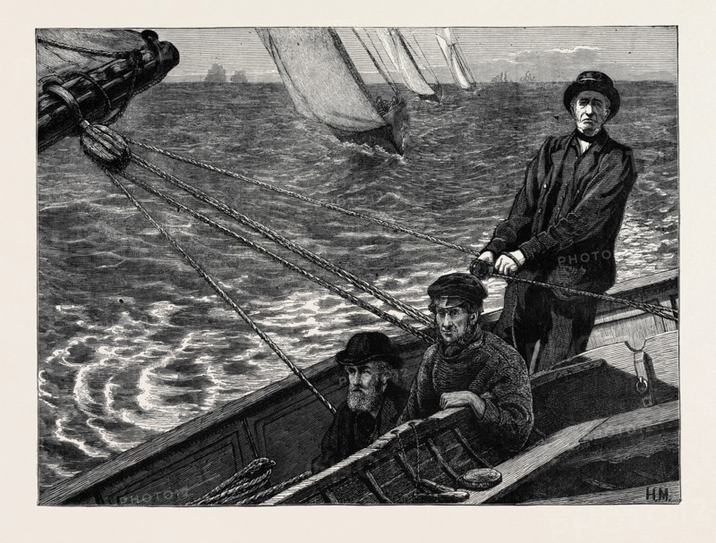 A CHANNEL RACE TO BOULOGNE, THE OWNER, SKIPPER, AND PILOT