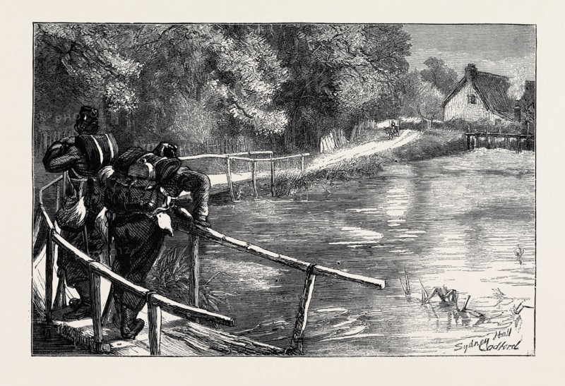 THE AUTUMN MANOEUVRES: OUTPOST ON THE WILEY AT CODFORD, A FALSE ALARM