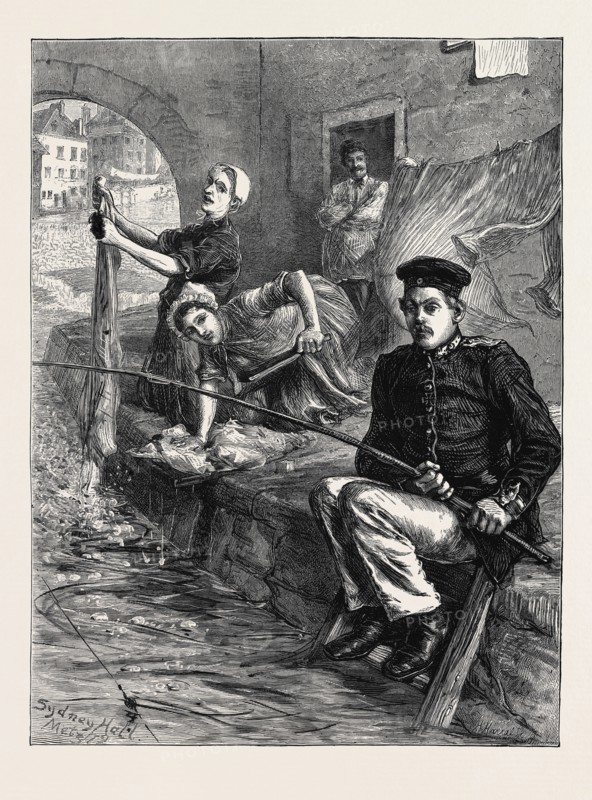 OVER THE OLD CAMPAIGNING GROUND, "FISHING IN TROUBLED WATERS"