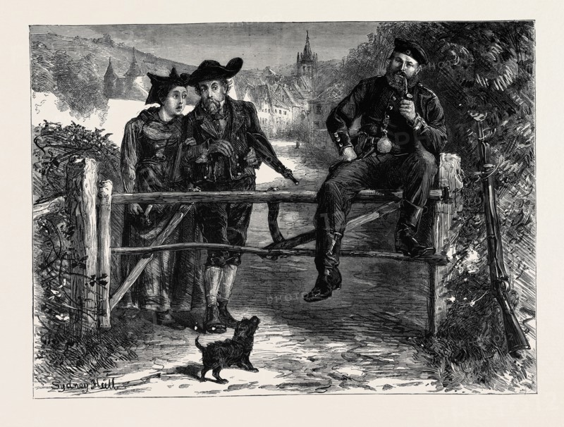OVER THE OLD CAMPAIGNING GROUND, "POSSESSION IS NINE POINTS OF THE LAW"