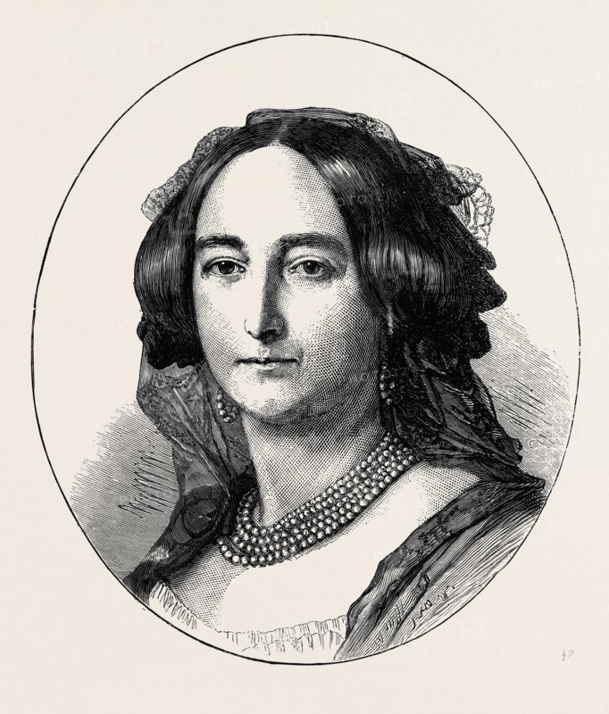 THE LATE PRINCESS HOHENLOHE-LANGENBURG, HER MAJESTY'S HALF-SISTER