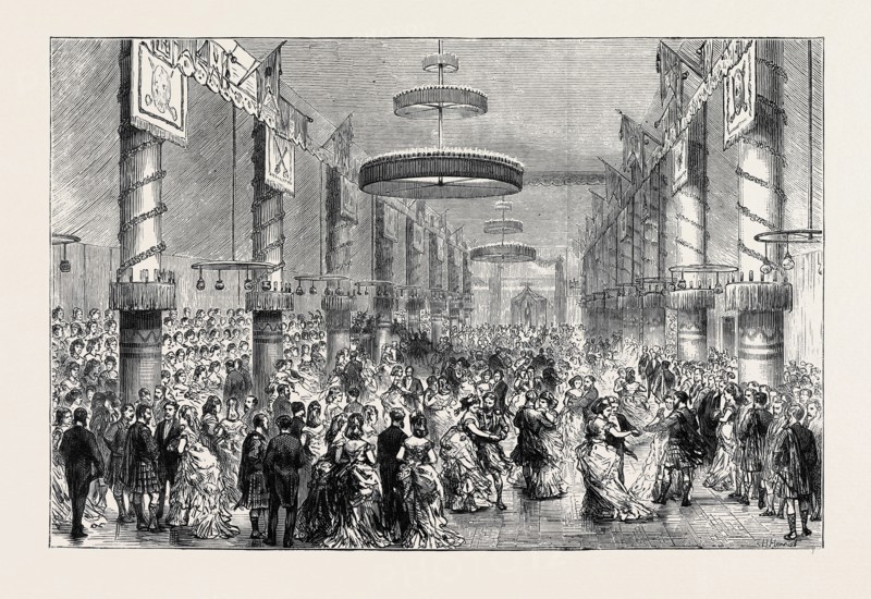 THE COMING OF AGE OF VISCOUNT REIDHAVEN: THE BALL ROOM, CASTLE GRANT