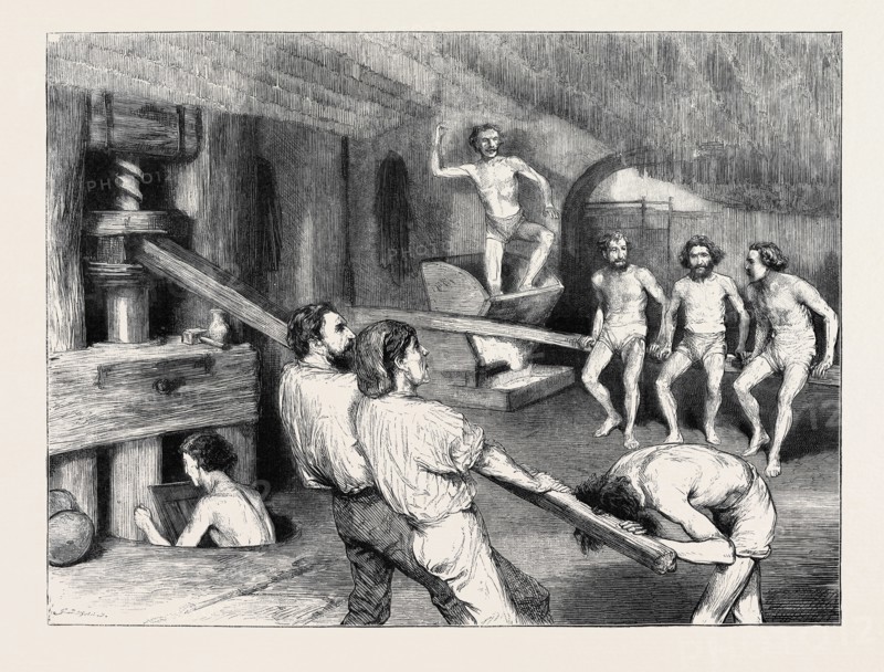 MACARONI MAKERS AT NAPLES
