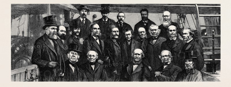 THE STAFF AND PROMOTERS OF THE "CHALLENGER" DEEP-SEA EXPEDITION