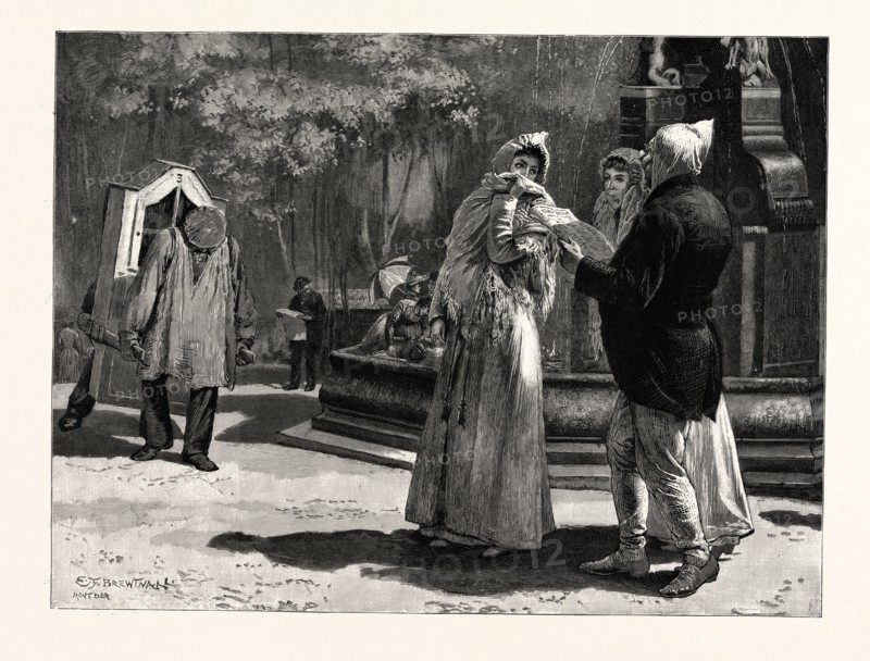 MONT DOR-LES-BAINS: RETURNING FROM THE MORNING BATH