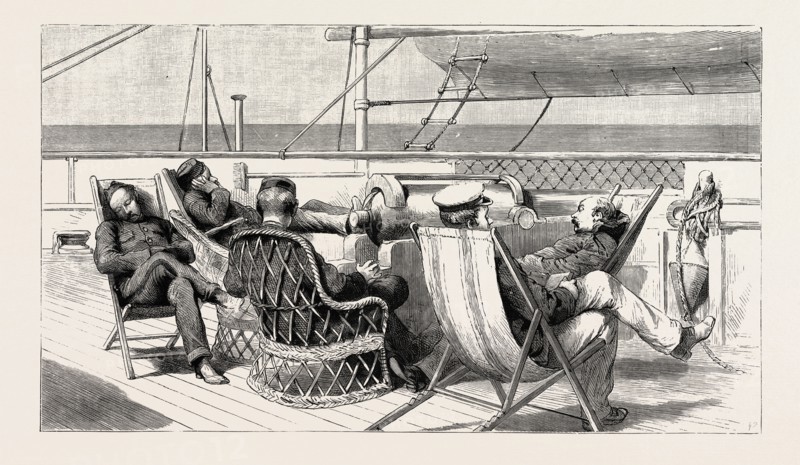 THE INDIAN RELIEF TROOPING SEASON, PASSING THROUGH THE SUEZ CANAL: THE QUIET TIME AFTER TIFFIN
