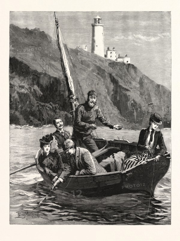 THE HOLIDAY SEASON, FISHING OFF THE START LIGHT HOUSE