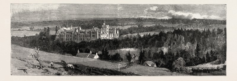 THE JUBILEE OF GLENALMOND COLLEGE: GENERAL VIEW OF THE BUILDINGS