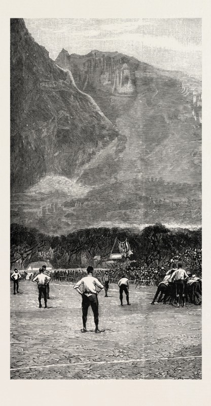 THE ENGLISH FOOTBALL TEAM IN SOUTH AFRICA, The last match at Cape Town