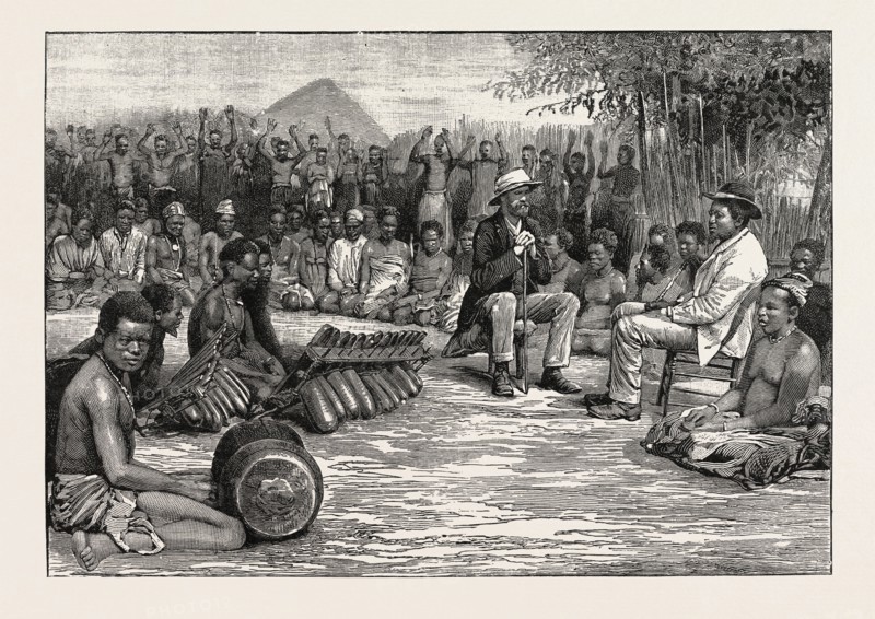 THE PALAVER BETWEEN LEWANIKA AND MR. F.E. LOCHINER, Acting on behalf of the British South Africa Company
