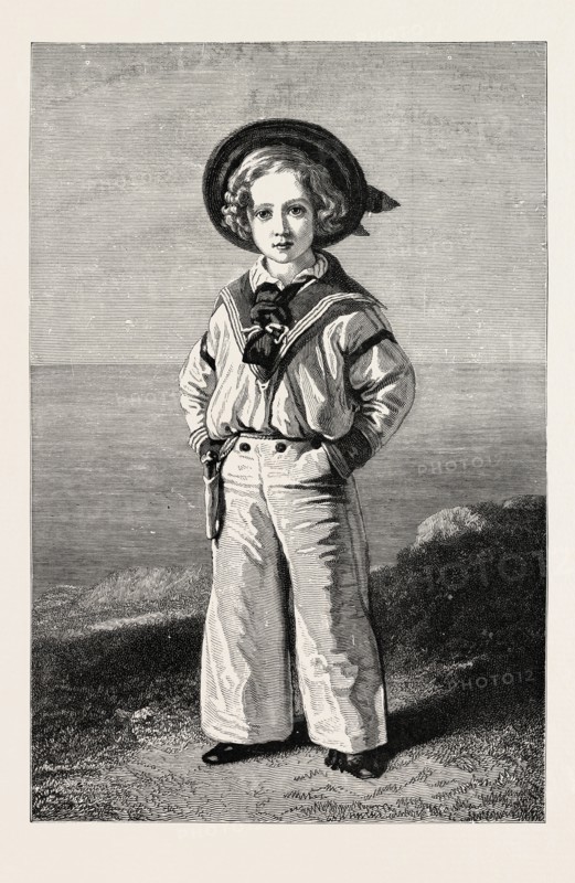 H.R.H. THE PRINCE OF WALES AT THE AGE OF SIX