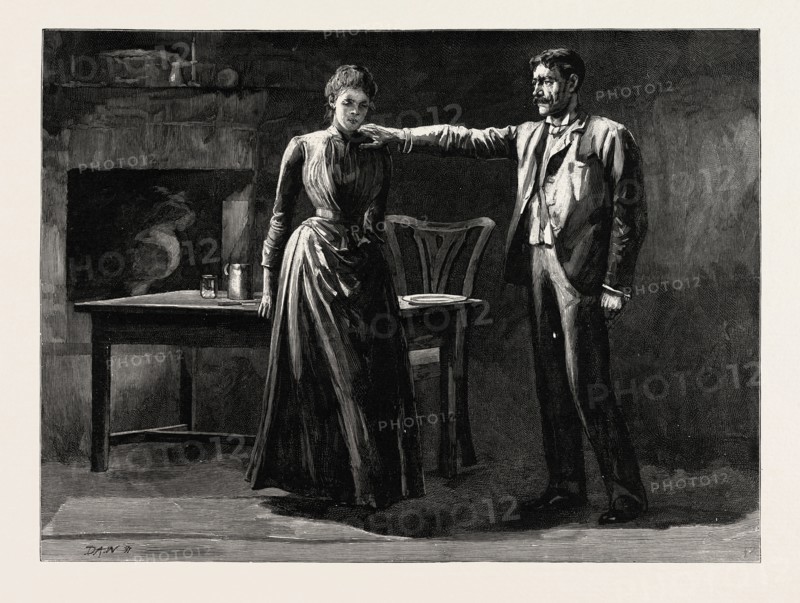 TESS OF THE D'URBERVILLES: "He laid his hand on her shoulder, 'Tess, Tess, I was on the way to deliverance till I saw you again,' he said."