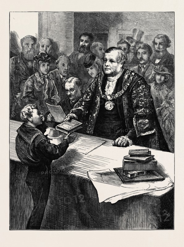 THE LORD MAYOR AND THE RECLAIMED STREET ARABS