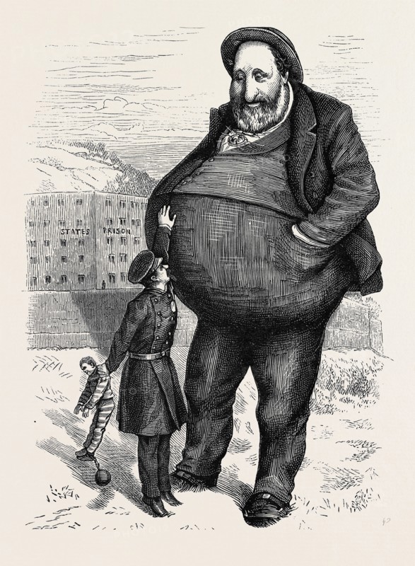 THE NEW YORK TAMMANY FRAUDS: CAN THE LAW REACH HIM? THE DWARF AND THE GIANT THIEF
