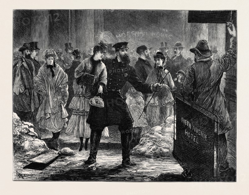 A FEBRUARY THAW, BROADWAY, NEW YORK