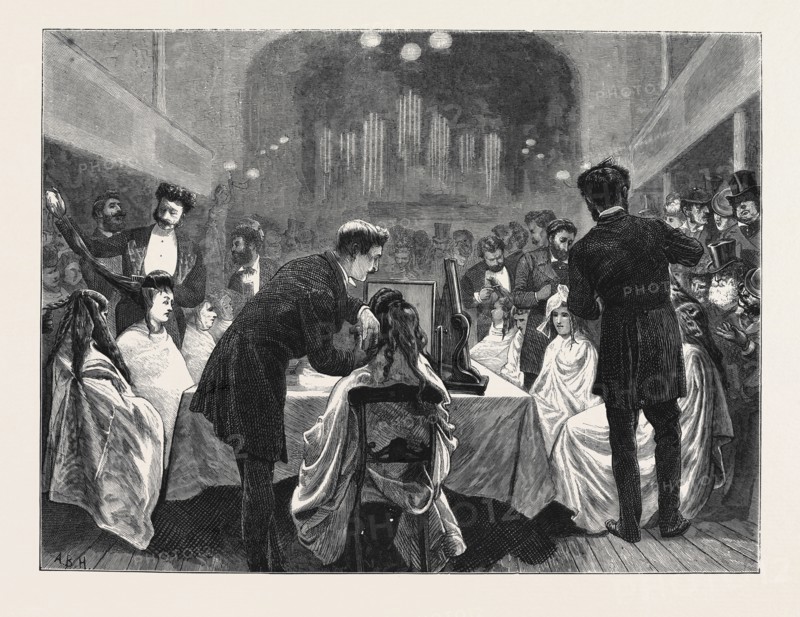 A HAIR-DRESSING EXHIBITION